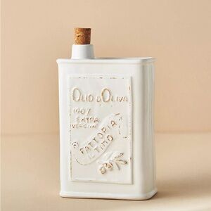 Anthropologie Cucina Stoneware Olive Oil Cruet